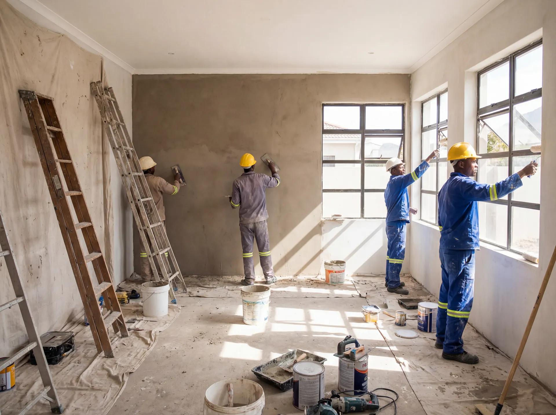 3. Structural and Finishing Works